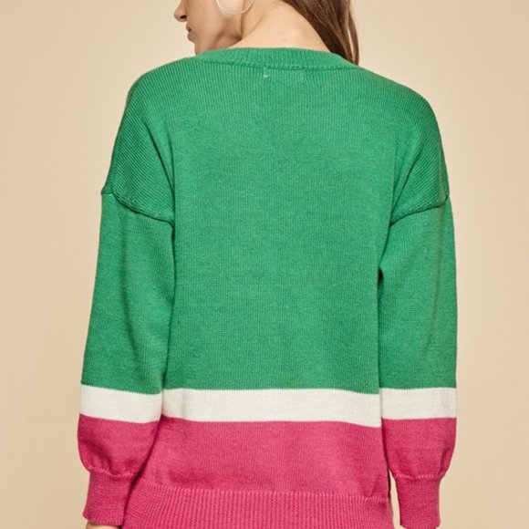 Colorblock Sweater - Picture 2 of 5